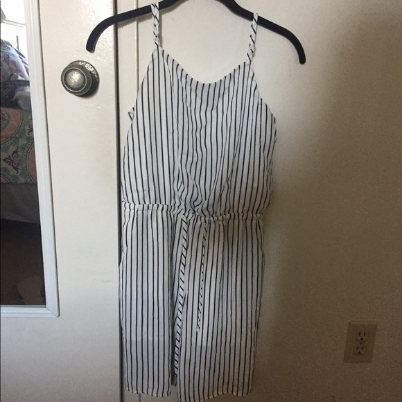 Striped Romper - Picture 1 of 2